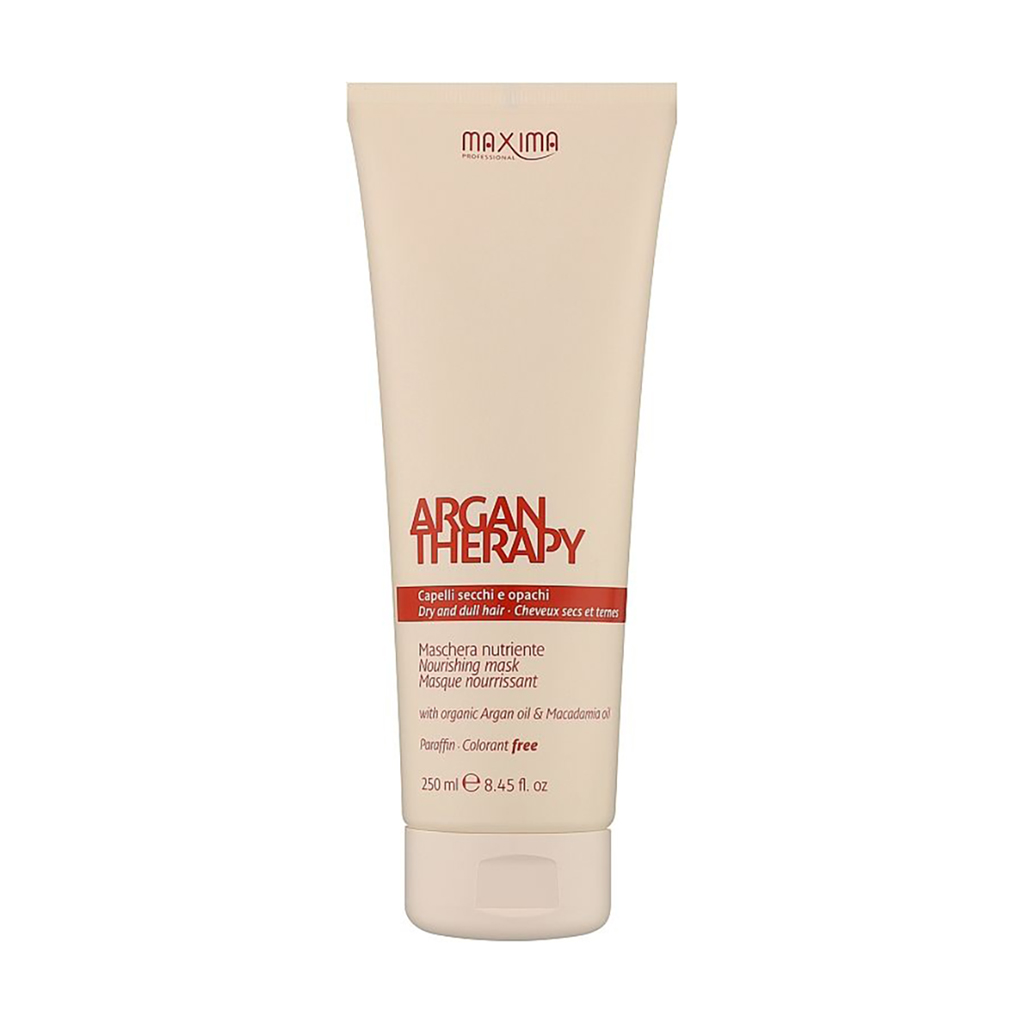Живильна маска Maxima Professional Argan Therapy Nourishing Mask для сухого та тьмяного волосся, 250 мл